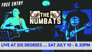 The Numbats LIVE @ Six Degree