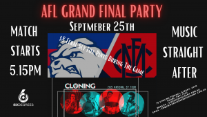 Cloning - Six Degrees, Albany             GRAND FINAL PARTY!