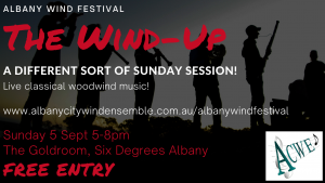 Albany Wind Festival- The Wind Up