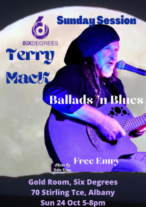 Terry Mack -  Ballads n Blues live at 6D