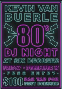 80's Night @ Six Degrees