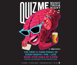 QUIZ ME - MUSIC TRIVIA NIGHT