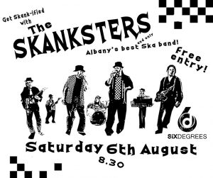 THE SKANKSTERS Live in Goldroom at Six Degrees