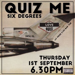 QUIZ ME - MUSIC TRIVIA NIGHT
