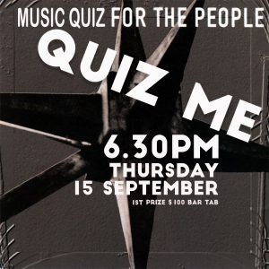 QUIZ ME - MUSIC TRIVIA NIGHT
