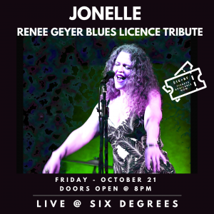 JONELLE GROCHOWSKI - Renne Geyer Tribute Show Live at Six Degrees
