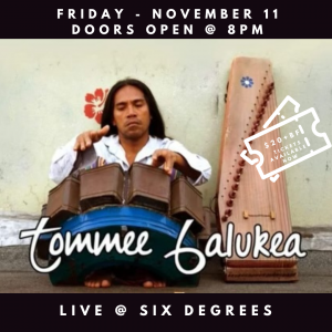 TOMMEE BALUKEA Live at Six Degrees