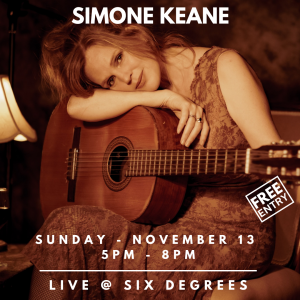 SIMONE KEANE Live at Six Degrees