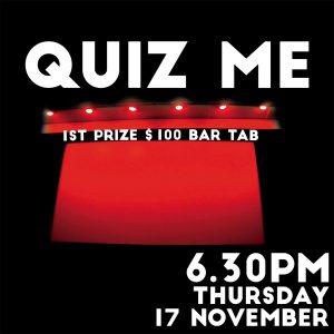QUIZ ME - MUSIC TRIVIA NIGHT