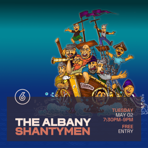 THE ALBANY SHANTYMEN Live at Six Degrees