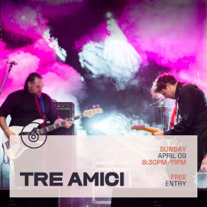 TRE AMICI Live at Six Degrees
