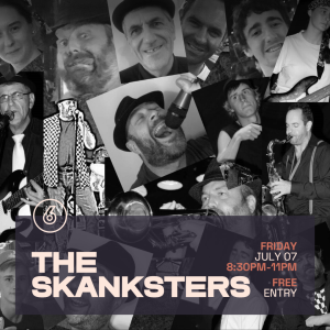 THE SKANKSTERS Live at Six Degrees