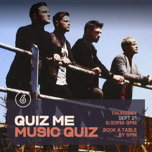 QUIZ ME - MUSIC TRIVIA NIGHT