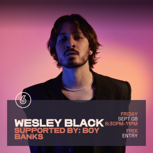 WESLEY BLACK Live at Six Degrees