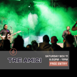 TRE AMICI Live at Six Degrees