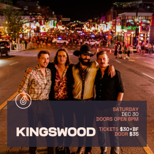 KINGSWOOD Live at Six Degrees