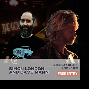 SIMON LONDON + DAVE MANN Live at Six Degrees