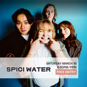SPICI WATER Live at Six Degrees