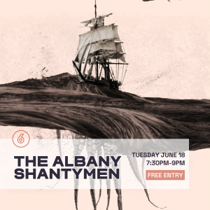 THE ALBANY SHANTYMEN Live at Six Degrees