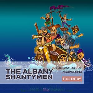 THE ALBANY SHANTYMEN Live at Six Degrees