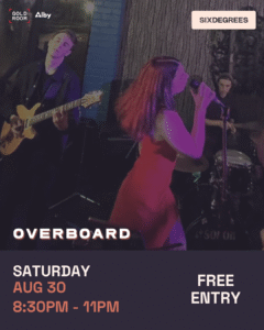 Albany WA Live Band Overboard | Farewell Performance You Can’t Miss at Six Degrees