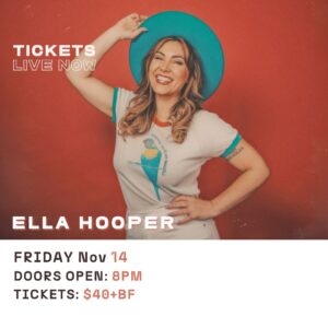 Ella Hooper Albany live music show at Six Degrees Goldroom 14 November 2025