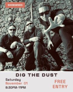 Dig The Dust 10th Anniversary Albany live music event at Six Degrees