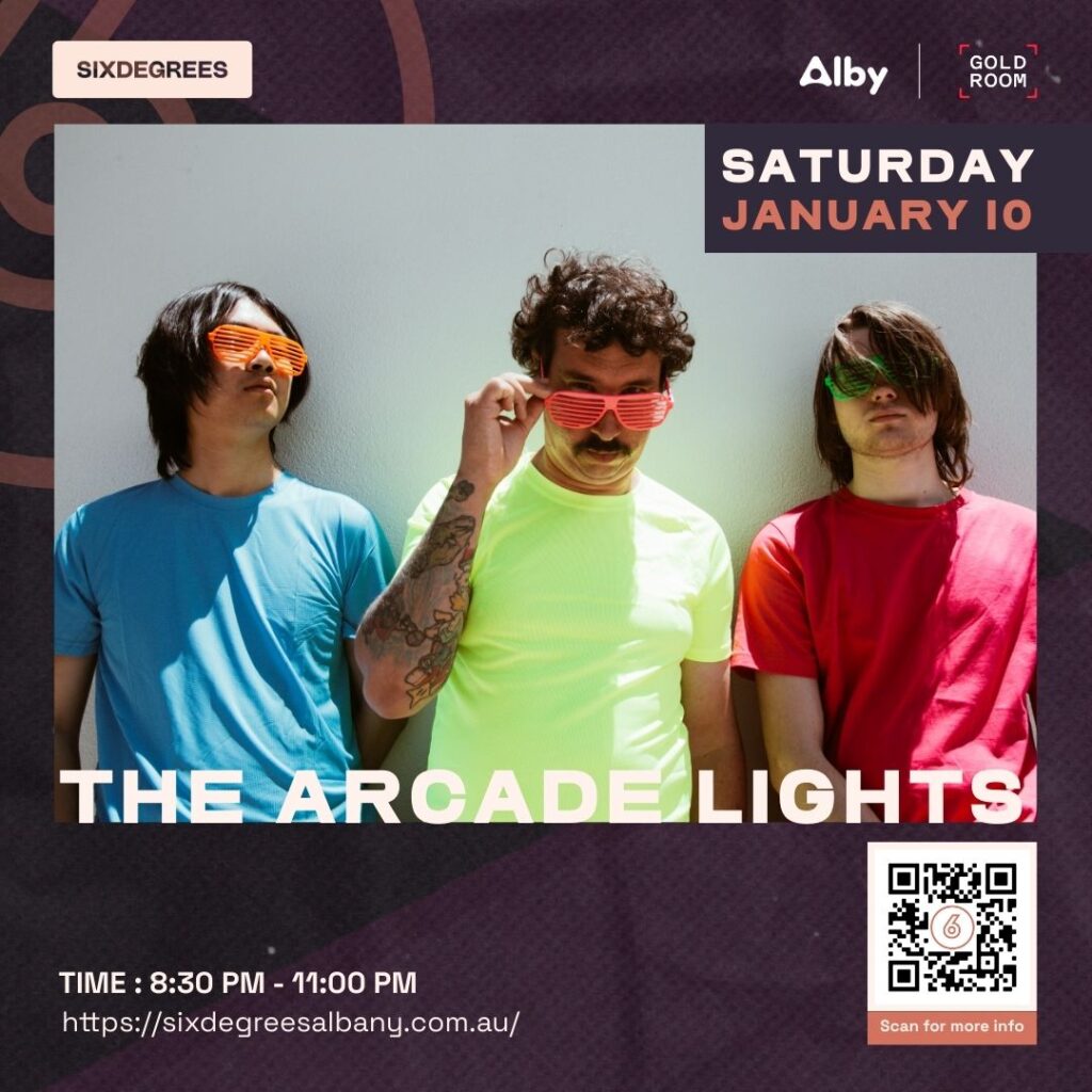 The Arcade Lights Six Degrees Albany live at Six Degrees