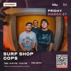 Surf Shop Cops single Girl Colours cover art