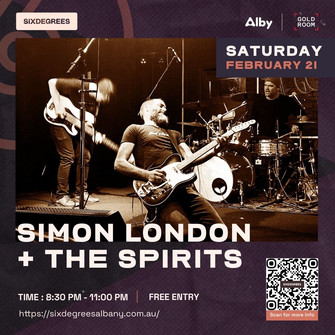 Simon London and The Spirits: A Must-See Free Rock Show in Albany