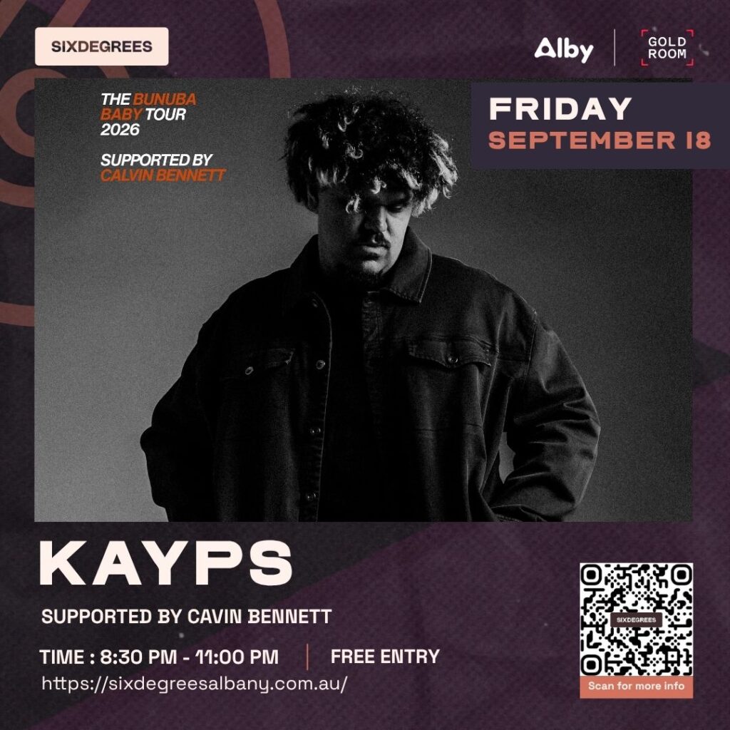 Albany hip hop live music with KAYPS at Six Degrees